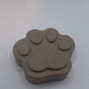 Beton gegoten pootafdruk