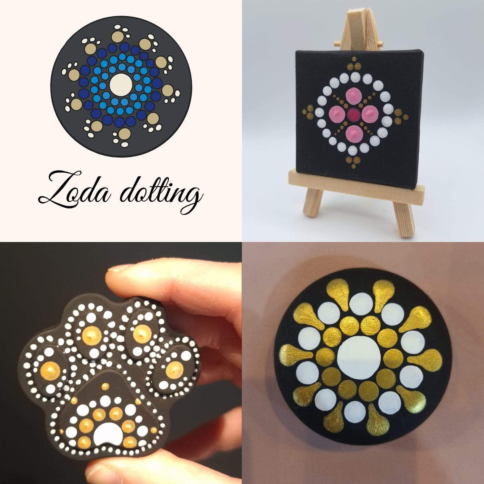 Workshop dotten KreaDoe vrijdag 1-5 14-15 uur