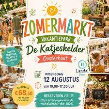 12 augustus: Zomermarkt Katjeskelder (Oosterhout)