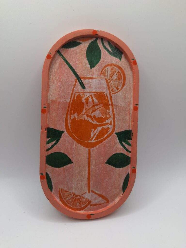 Aperol-decoupage