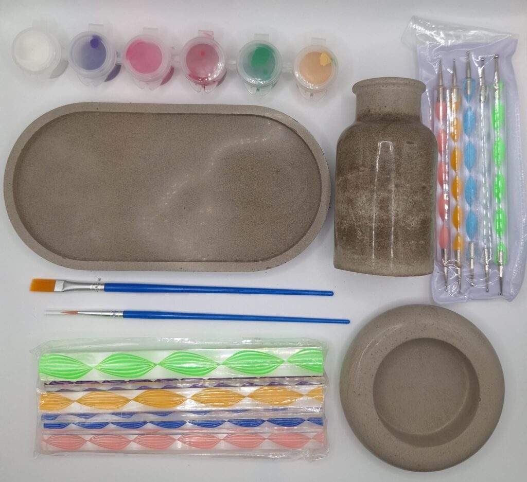 Paint & dot box: Home deco