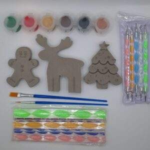 Paint & dot box: Christmas deluxe